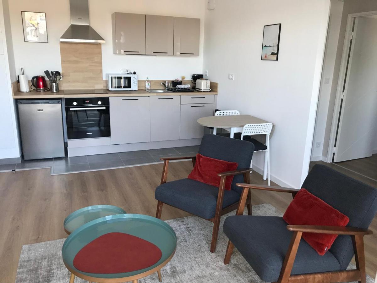 Appartement Neuf Et Bien Situe Avec Un Classement Сен Мало Екстериор снимка